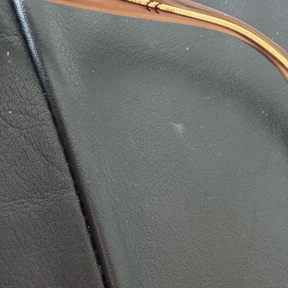 Marc Jacob’s logo glasses brown frames gold hardware classic eyewear cat eye - Picture 10 of 14